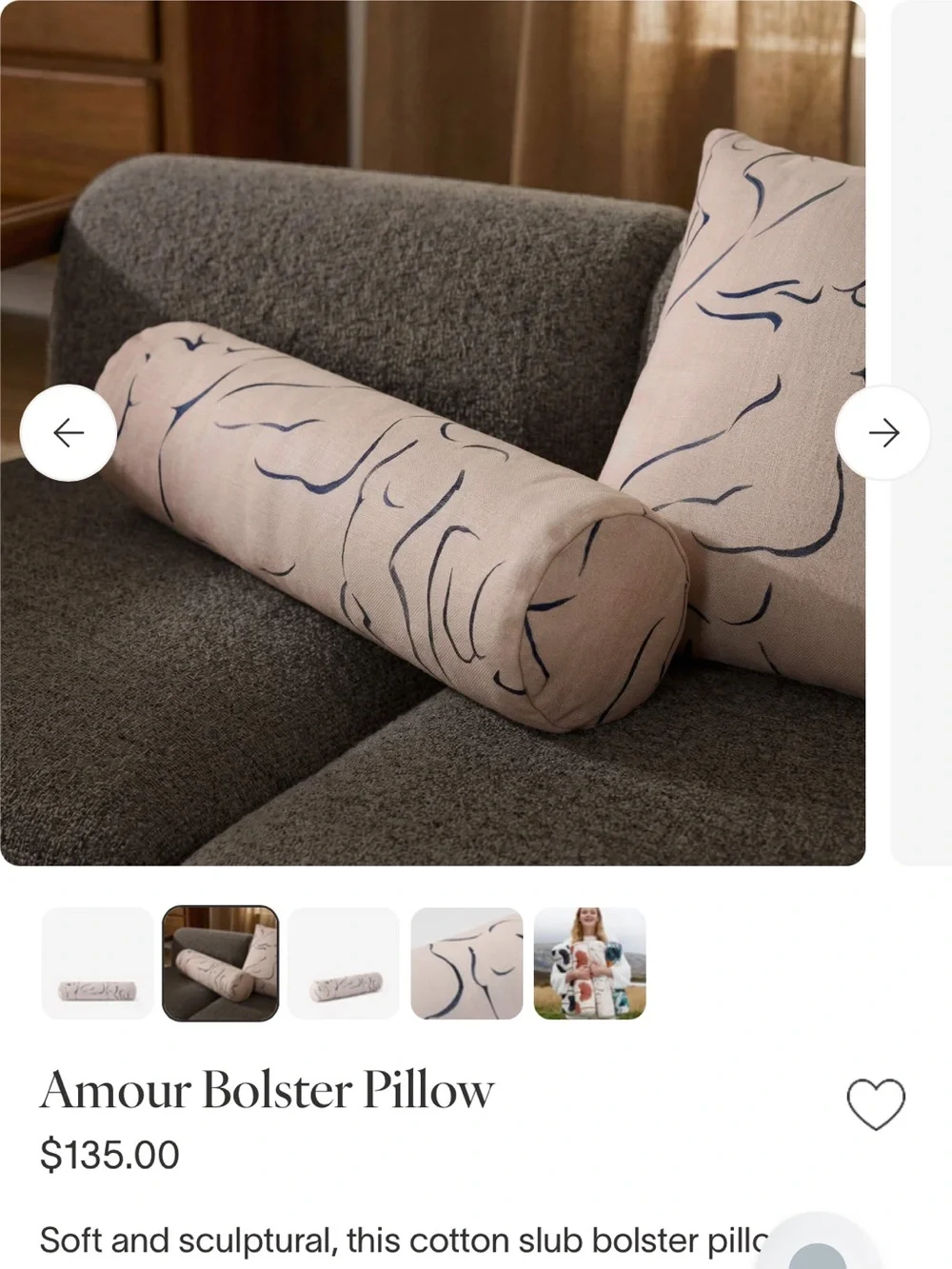 Sunday Citizen amour bolster